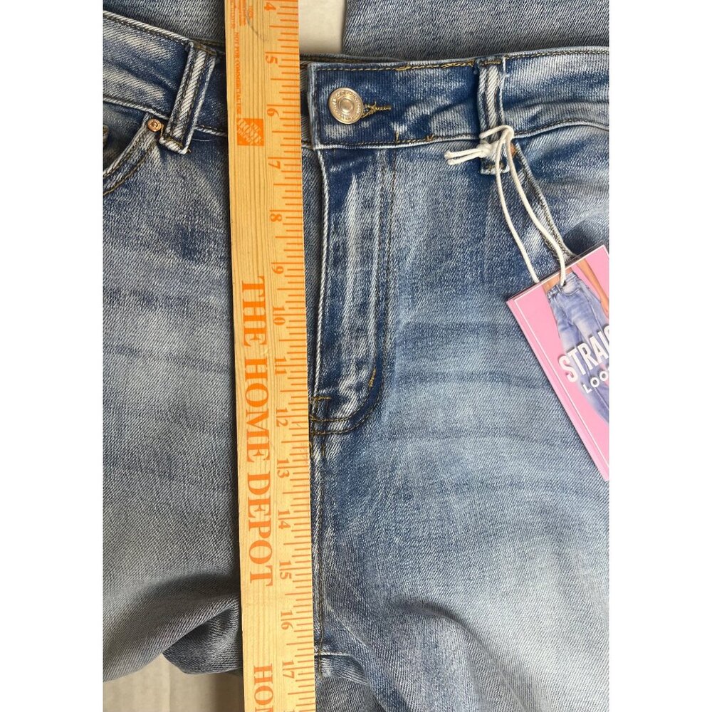 Wax Collection Loose Straight Jeans - Picture 11 of 12